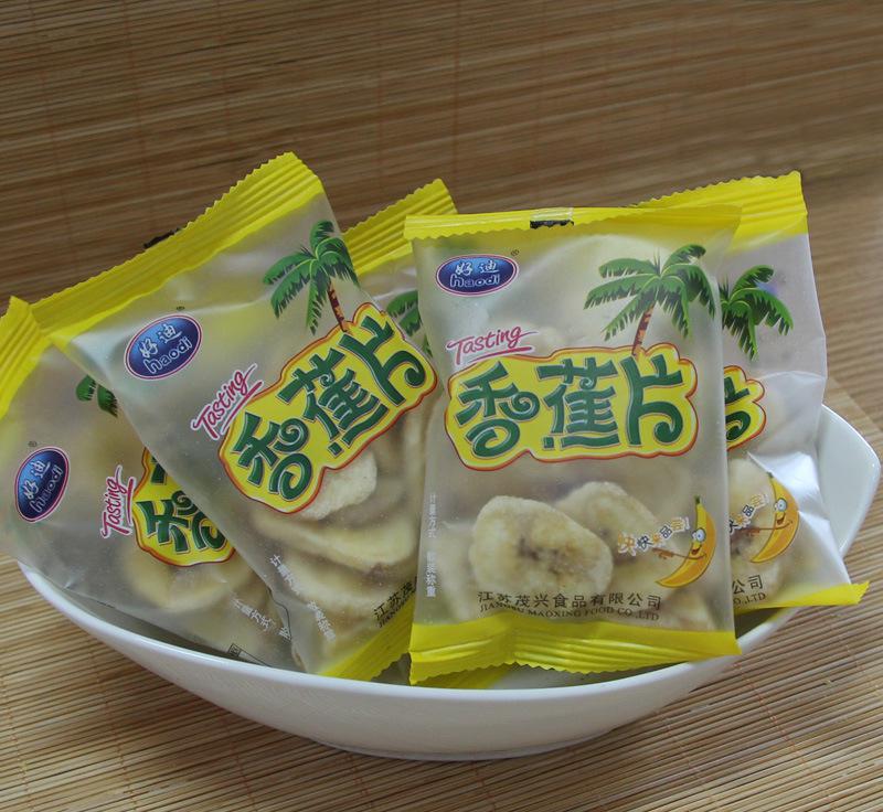 好迪休閑零食 菲律賓原產香蕉片，小包裝，大滿足