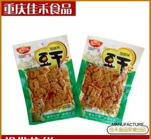 重慶風味泡椒豆干 休閑零食的麻辣誘惑